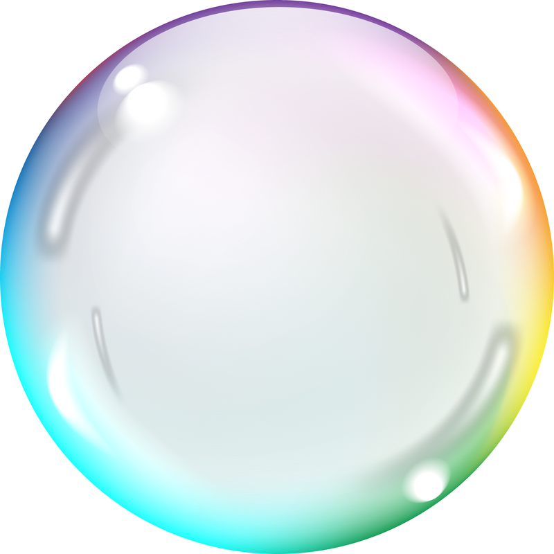 Colored Soap Bubbles